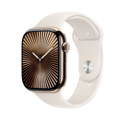 Ремешок Apple Sport Band M/L для Apple Watch 44/45/46/49mm - Starlight (MXM73)