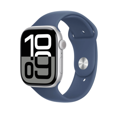 Ремінець Apple Sport Band S/M для Apple Watch 44/45/46/49mm - Denim (MXLV3)
