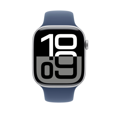 Ремінець Apple Sport Band S/M для Apple Watch 44/45/46/49mm - Denim (MXLV3)