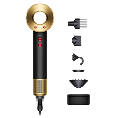 Фен для волос Dyson Supersonic HD07 - Onyx Black/Gold (534017-01)