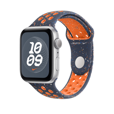 Ремінець Apple Blue Flame Nike Sport Band S/M для Apple Watch 38/40/41/42mm (MC2E4, MYJW3)