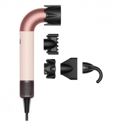 Профессиональный фен для волос Dyson HD18 Supersonic r Professional Hair Dryer Straight+Wavy - Ceramic Pink/Rose Gold (113332-01) EU