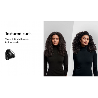 Стайлер для кучерявого волосся Dyson Airwrap i.d. Multi-Styler and Dryer Curly to Coily - Red Velvet/Gold (596928-01) EU