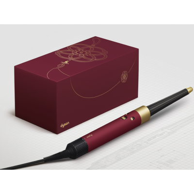 Стайлер для прямых и волнистых волос Dyson Airwrap i.d. Multi-Styler and Dryer Straight to Wavy - Red Velvet/Gold (596926-01) EU