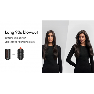 Стайлер для прямых и волнистых волос Dyson Airwrap i.d. Multi-Styler and Dryer Straight to Wavy - Red Velvet/Gold (596926-01) EU
