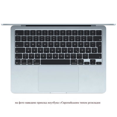 MacBook Air 15" 2025 M4/10CPU/10GPU/16GB/256GB Sky Blue (MC7A4)