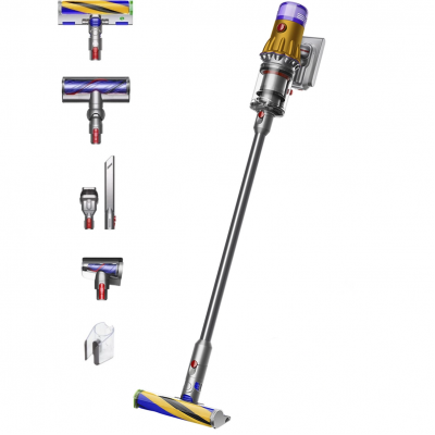 Пилосос Dyson V12 Detect Slim - Yellow/Nickel (447625-01)