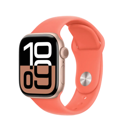 Ремінець Apple Sport Band S/M для Apple Watch 38/40/41/42mm - Tangerine (MDRR4, MDRY4)