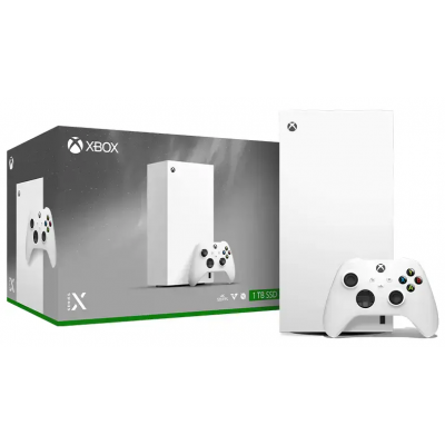 Стационарная игровая приставка Microsoft Xbox Series Х 1TB All-Digital - Robot White (EP2-00692, EP2-00702)