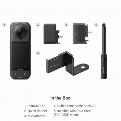 Экшн-камера Insta360 X5 Creator Bundle