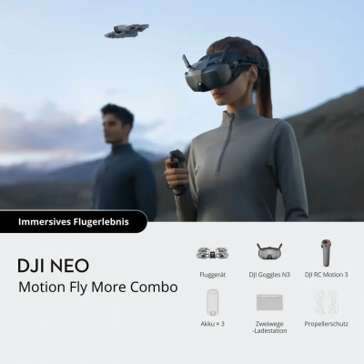 Квадрокоптер DJI Neo Motion Fly More Combo (CP.FP.00000186.03)