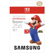Карта пам'яті Samsung microSD Express Card 256GB для Nintendo Switch 2 (N2P601, 00198957108983)