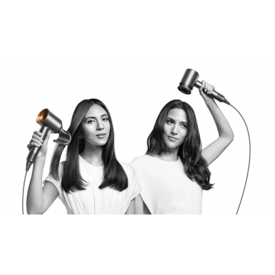 Фен для волосся Dyson Supersonic HD07 Straight+Wavy - Prussian Blue/Rich Copper (113277-01) EU
