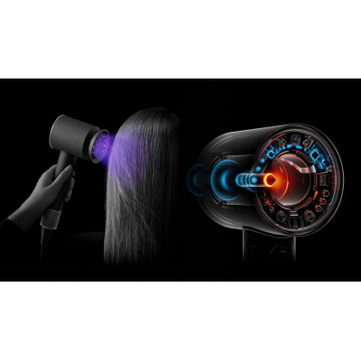 Фен для волосся Dyson Supersonic HD16 Nural Straight+Wavy - Prussian Blue/Rich Copper (122612-01) EU