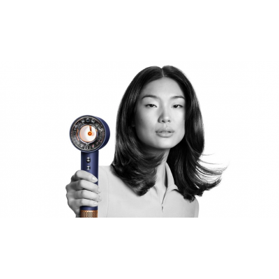Фен для волосся Dyson Supersonic HD16 Nural Straight+Wavy - Prussian Blue/Rich Copper (122612-01) EU