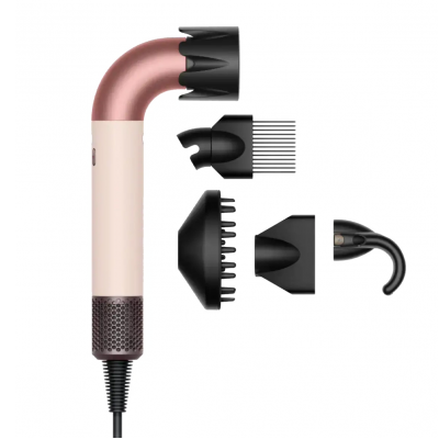 Професійний фен для волосся Dyson HD18 Supersonic r Professional Hair Dryer Curly+Coily - Ceramic Pink/Rose Gold (113361-01) EU