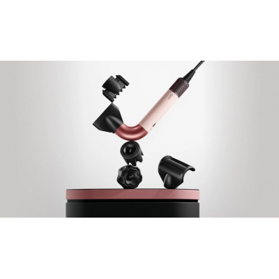 Профессиональный фен для волос Dyson HD18 Supersonic r Professional Hair Dryer Straight+Wavy - Jasper Plum (122781-01) EU