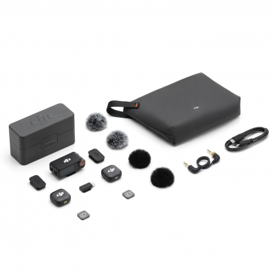 Мікрофонна радіосистема DJI Mic 3 2TX + 1RX + Charging Case (CP.RN.00000480.01)