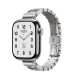 Apple Watch Hermès Series 11 GPS + Cellular 42mm Silver Titanium Case з Satiné Grand H Fin - Large (MF9P4+MGLV4)