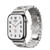 Apple Watch Hermès Series 11 GPS + Cellular 46mm Silver Titanium Case with Satiné Grand H - Small (MFC64+MXJW3)