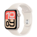 Apple Watch SE 3 GPS 44mm Starlight Aluminum Case with Starlight Sport Band - M/L (MEHJ4)