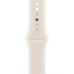 Apple Watch SE 3 GPS + Cellular 44mm Starlight Aluminum Case with Starlight Sport Band - M/L (MEPF4)