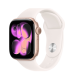 Apple Watch Series 11 GPS + Cellular 42mm Rose Gold Aluminum Case with Light Blush Sport Band - M/L (MF8F4)