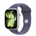 Apple Watch Series 11 GPS + Cellular 46mm Silver Aluminum Case with Purple Fog Sport Band - M/L (MFCR4)