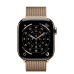 Apple Watch Series 11 GPS + Cellular 42mm Gold Titanium Case з Gold Milanese Loop (MF8Y4)