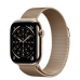 Apple Watch Series 11 GPS + Cellular 42mm Gold Titanium Case з Gold Milanese Loop (MF8Y4)
