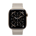 Apple Watch Series 11 GPS + Cellular 42mm Gold Titanium Case with Natural Link Bracelet (MF9M4+MXMA3)