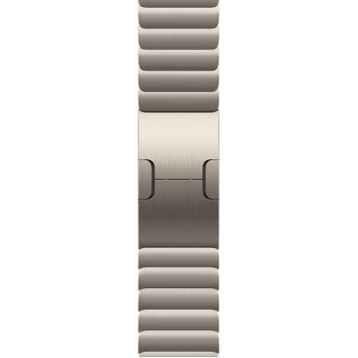 Apple Watch Series 11 GPS + Cellular 42mm Gold Titanium Case with Natural Link Bracelet (MF9M4+MXMA3)