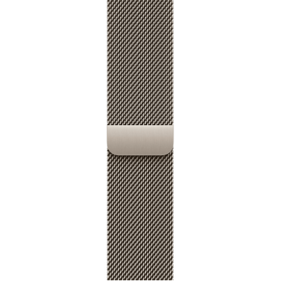 Apple Watch Series 11 GPS + Cellular 42mm Gold Titanium Case with Natural Milanese Loop (MF9M4+MGHY4)