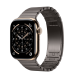 Apple Watch Series 11 GPS + Cellular 42mm Gold Titanium Case with Slate Link Bracelet (MF9M4+MXMD3)