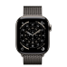 Apple Watch Series 11 GPS + Cellular 42mm Natural Titanium Case with Slate Milanese Loop (MF9H4+MGJ14)