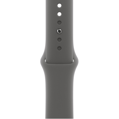 Apple Watch Series 11 GPS + Cellular 42mm Natural Titanium Case з Stone Gray Sport Band - M/L (MF8N4)