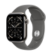 Apple Watch Series 11 GPS + Cellular 42mm Natural Titanium Case з Stone Gray Sport Band - M/L (MF8N4)