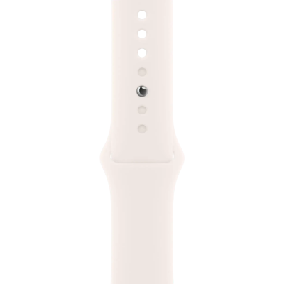 Apple Watch Series 11 GPS + Cellular 42mm Rose Gold Aluminum Case with Light Blush Sport Band - M/L (MF8F4)