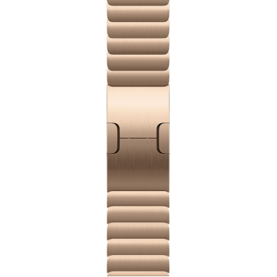Apple Watch Series 11 GPS + Cellular 42mm Slate Titanium Case з Gold Link Bracelet (MF9K4+MXMC3)