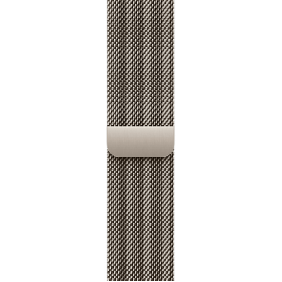 Apple Watch Series 11 GPS + Cellular 42mm Slate Titanium Case with Natural Milanese Loop (MF9K4+MGHY4)