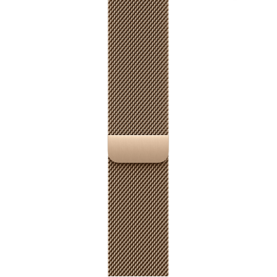 Apple Watch Series 11 GPS + Cellular 46mm Gold Titanium Case з Gold Milanese Loop - M/L (MFD84)