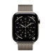 Apple Watch Series 11 GPS + Cellular 46mm Natural Titanium Case з Natural Milanese Loop - M/L (MFD04)