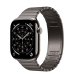 Apple Watch Series 11 GPS + Cellular 46mm Natural Titanium Case with Slate Link Bracelet (MFAY4+MXMK3)