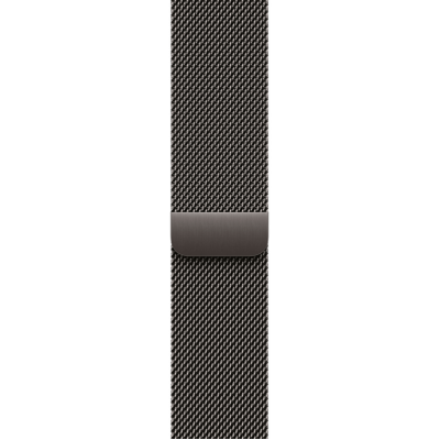 Apple Watch Series 11 GPS + Cellular 46mm Natural Titanium Case з Slate Milanese Loop - S/M (MFAY4+MGJ64)