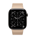 Apple Watch Series 11 GPS + Cellular 46mm Slate Titanium Case з Gold Link Bracelet (MFC14+MXMH3)