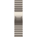 Apple Watch Series 11 GPS + Cellular 46mm Slate Titanium Case with Natural Link Bracelet (MFC14+MXMF3)