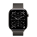 Apple Watch Series 11 GPS + Cellular 46mm Slate Titanium Case with Slate Milanese Loop - M/L (MFD44)