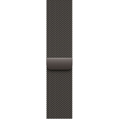 Apple Watch Series 11 GPS + Cellular 46mm Slate Titanium Case with Slate Milanese Loop - S/M (MFD34)