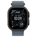 Apple Watch Ultra 3 GPS + Cellular 49mm Black Titanium Case with Anchor Blue Ocean Band (MF254+MGCJ4)