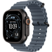 Apple Watch Ultra 3 GPS + Cellular 49mm Black Titanium Case with Anchor Blue Ocean Band (MF254+MGCJ4)